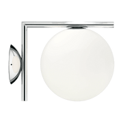 Applique design en acier chromé 20 cm IC - Flos - The Cool Republic