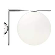 Applique design en acier chromé 30 cm IC - Flos - The Cool Republic
