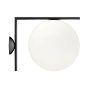 Applique design en acier noir 30 cm IC - Flos - The Cool Republic