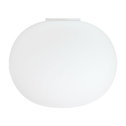 Applique design en verre opalin 16 x 19 cm Glo-Ball - Flos - The Cool Republic