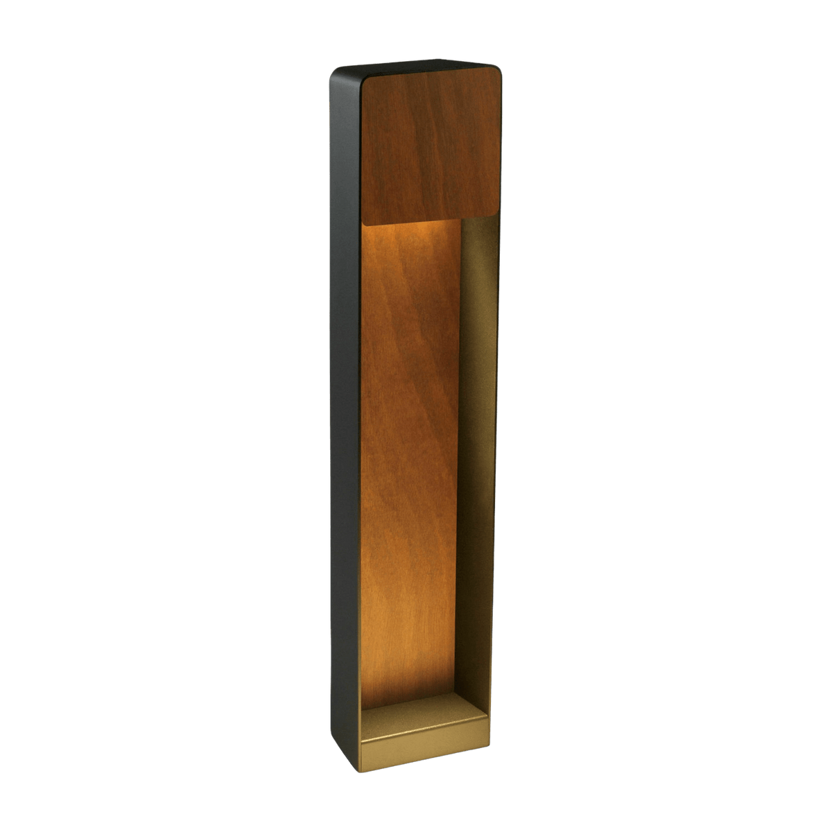 Applique d'extérieur 60 cm en aluminium et bois iroko LAB B - Marset - The Cool Republic