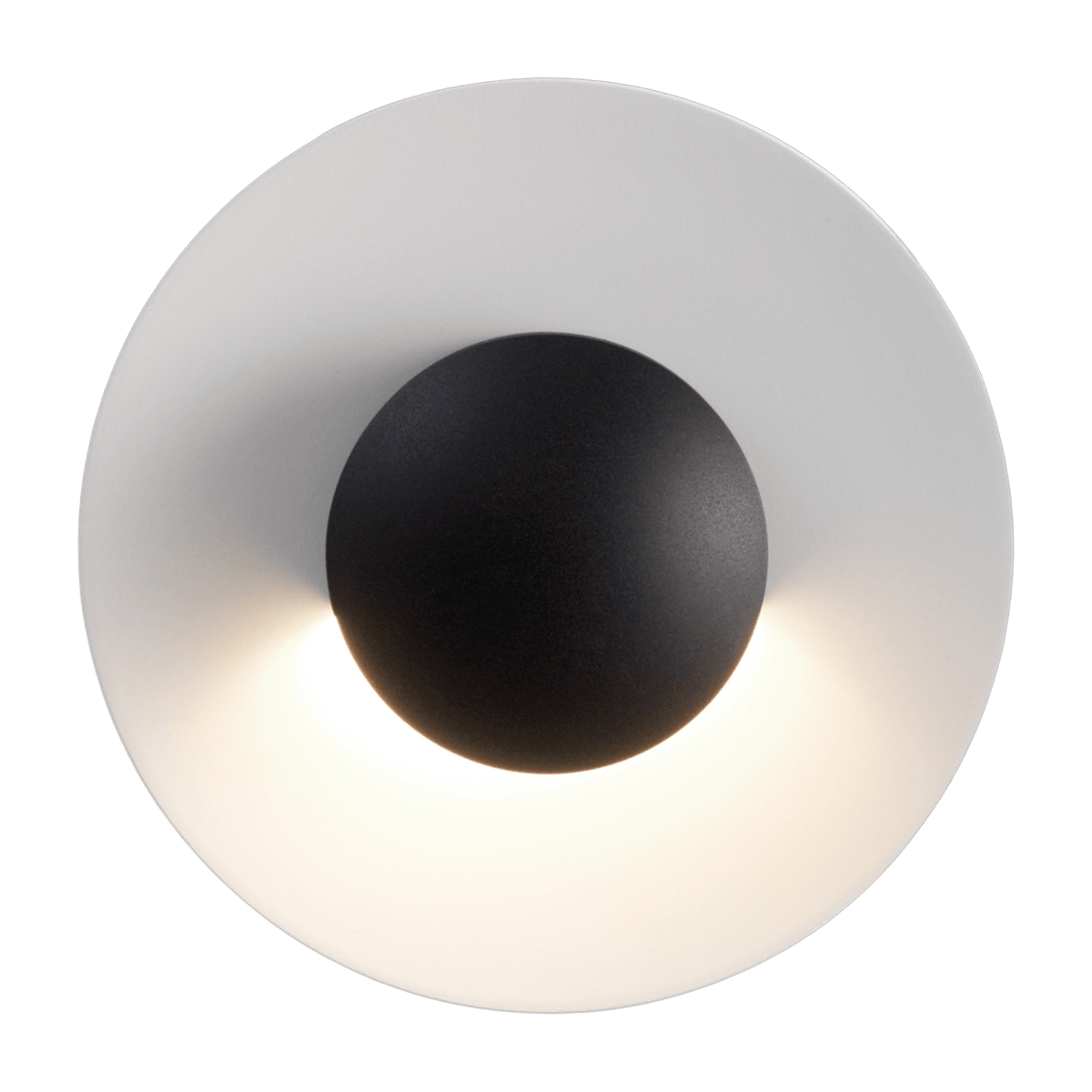 Applique d'extérieur en acier inoxydable noir et blanc IP65 Ginger 15 C - Marset - The Cool Republic