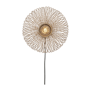 Applique ellipse en bambou naturel 40x20 cm Cango - Good & Mojo - The Cool Republic