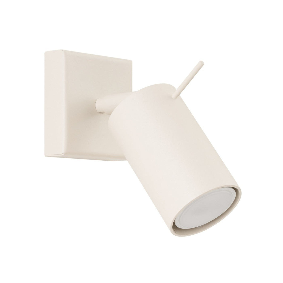 Applique en acier beige 16x8cm Ring - Sollux - The Cool Republic
