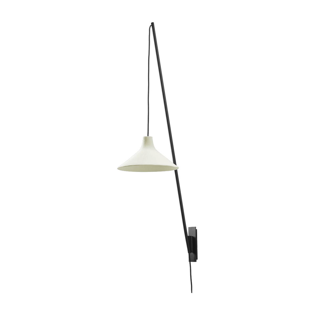 Applique en acier et porcelaine blanche 20 x 42 cm Seam - Serax - The Cool Republic