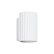 Applique en aluminium blanc 6,5x8,5x10cm Karbon 10 - Sollux - The Cool Republic