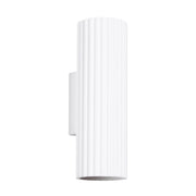 Applique en aluminium blanc 6,5x8,5x20cm Karbon 20 - Sollux - The Cool Republic
