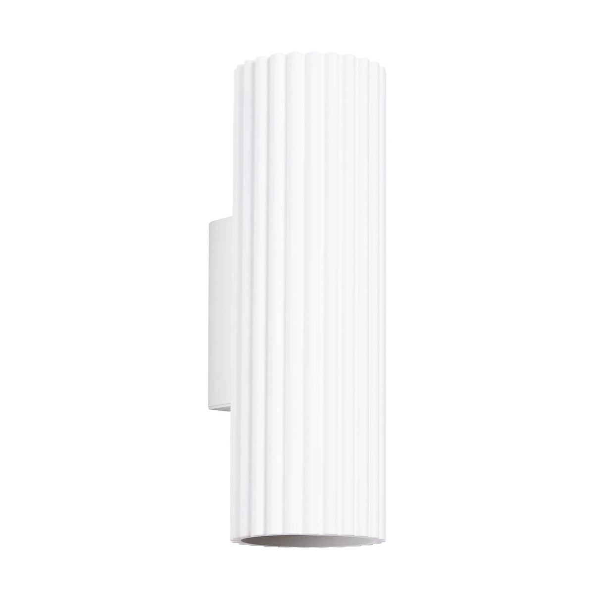 Applique en aluminium blanc 6,5x8,5x20cm Karbon 20 - Sollux - The Cool Republic