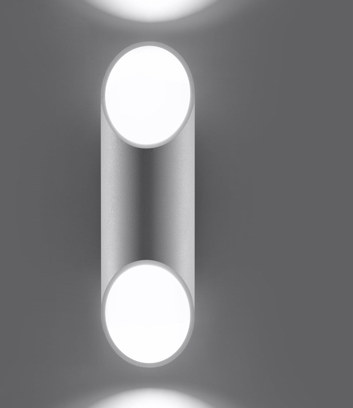 Applique en aluminium blanc Penne - Sollux - The Cool Republic