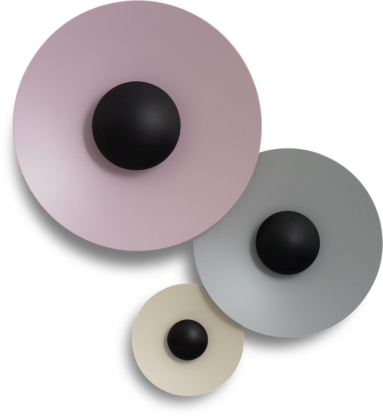 Applique en aluminium brossé sable Ginger 20 C - Marset - The Cool Republic