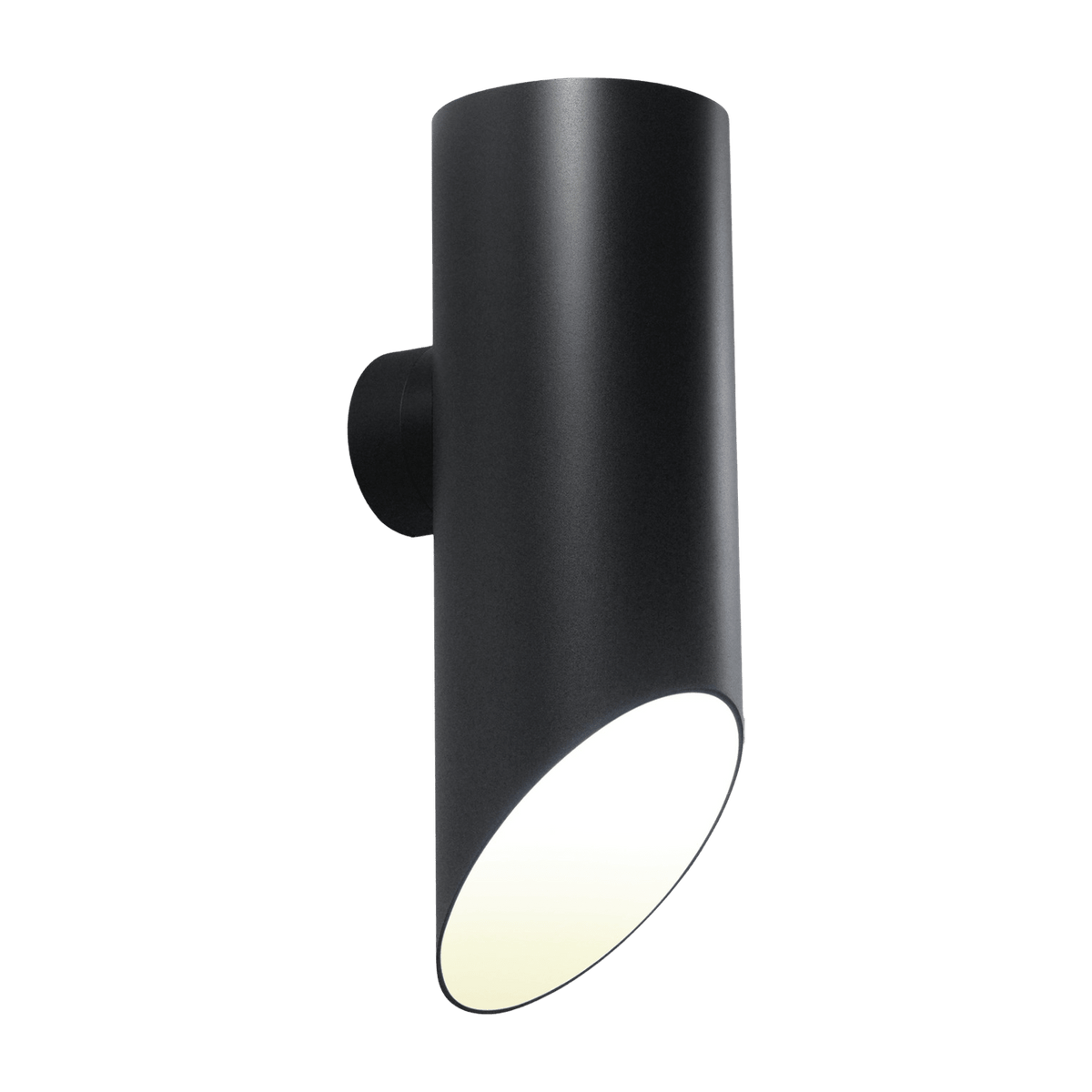 Elipse A grey aluminum wall lamp 44cm - Marset - The Cool Republic
