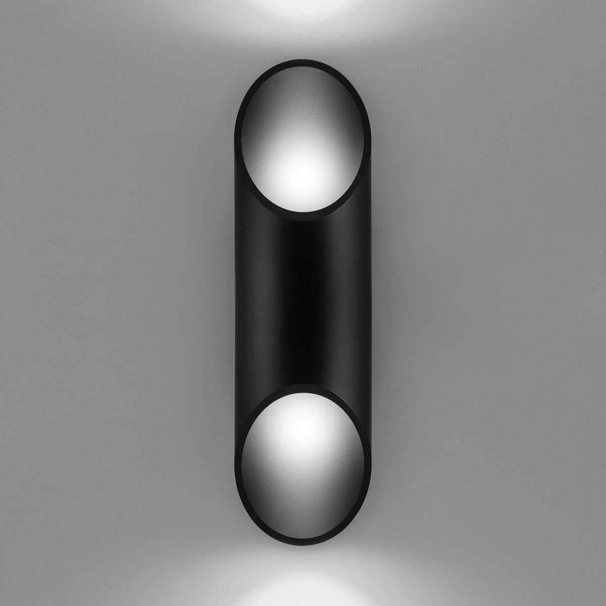 Applique en aluminium noir Penne - Sollux - The Cool Republic