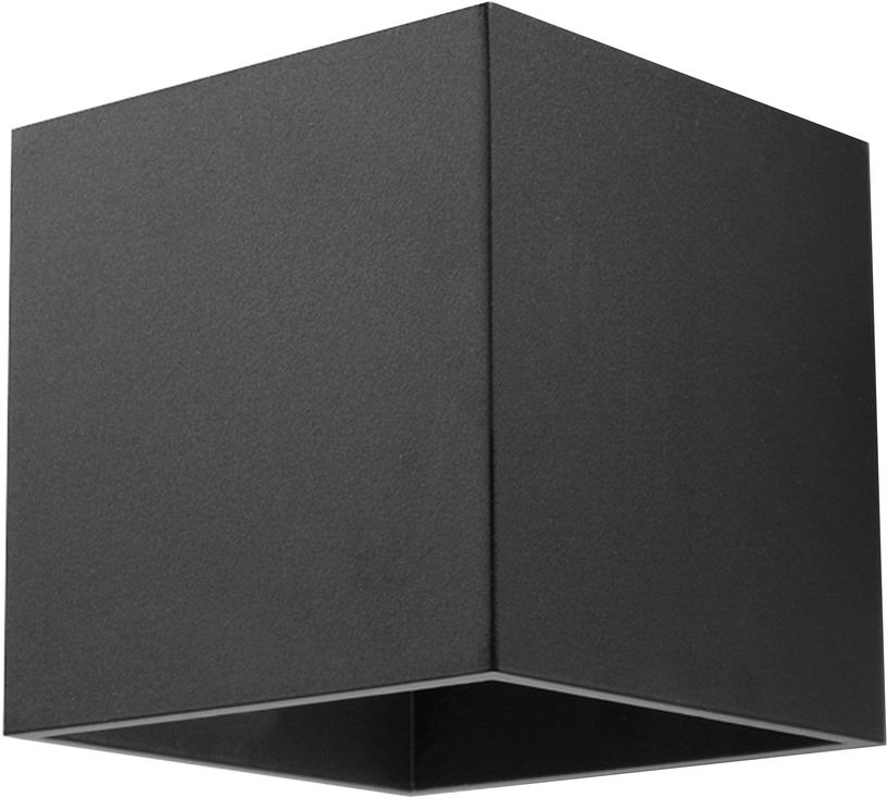 Applique en aluminium noir Quad - Sollux - The Cool Republic