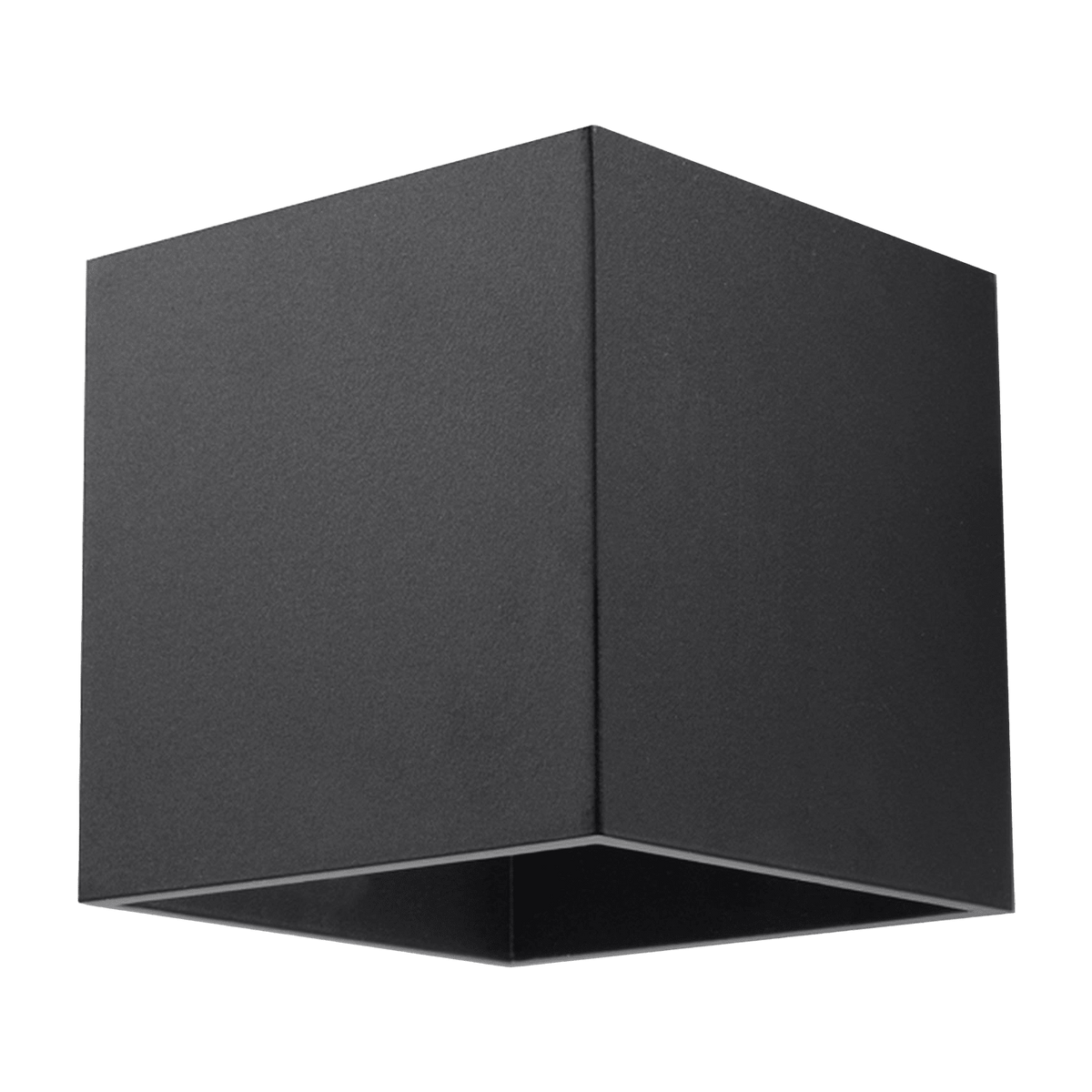 Applique en aluminium noir Quad - Sollux - The Cool Republic