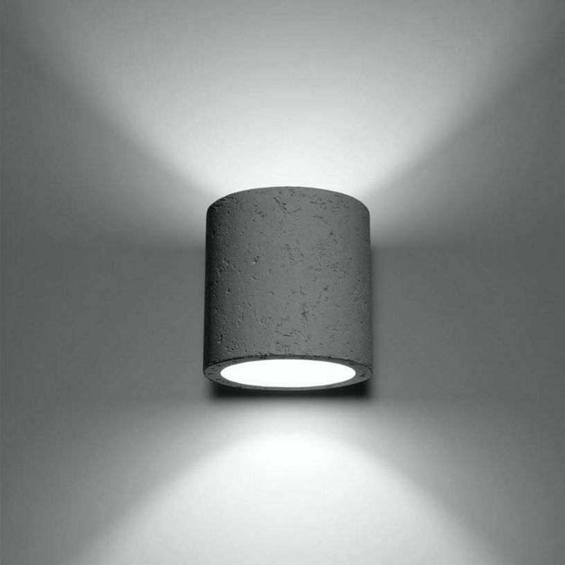 Applique en béton gris clair Orbis - Sollux - The Cool Republic