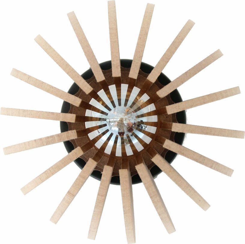 Applique en bois 20 cm Wrecking Ball - RIF - The Cool Republic