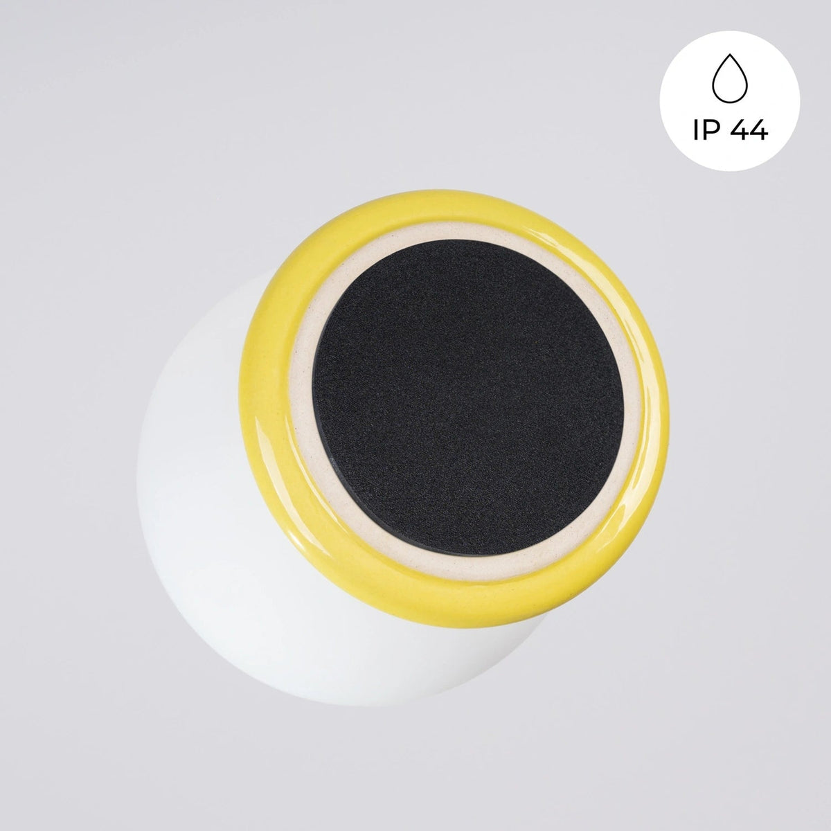 Applique en céramique émaillée jaune 12x16cm Zori - Sollux - The Cool Republic