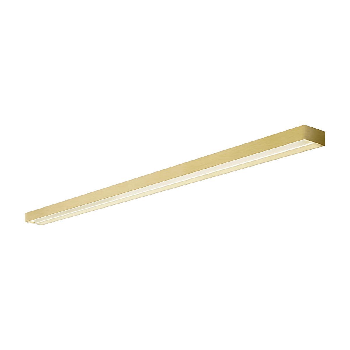 Brass wall lamp 100 cm Zero - Panzeri - The Cool Republic
