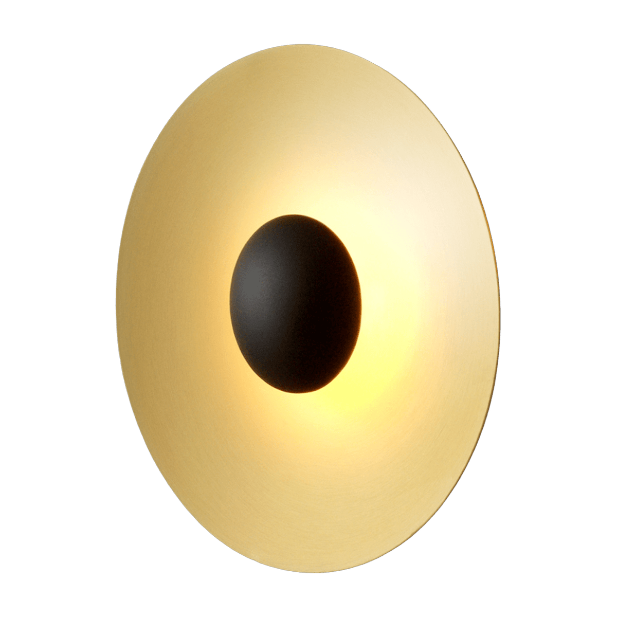 Brushed brass wall lamp Ginger 60 C - Marset - The Cool Republic
