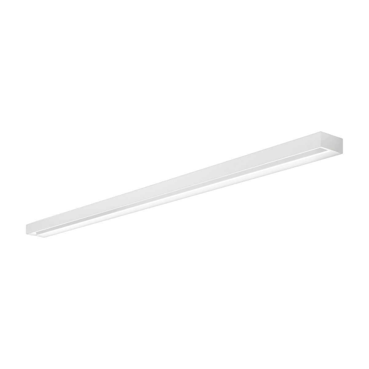 White metal wall lamp 100 cm Zero - Panzeri - The Cool Republic