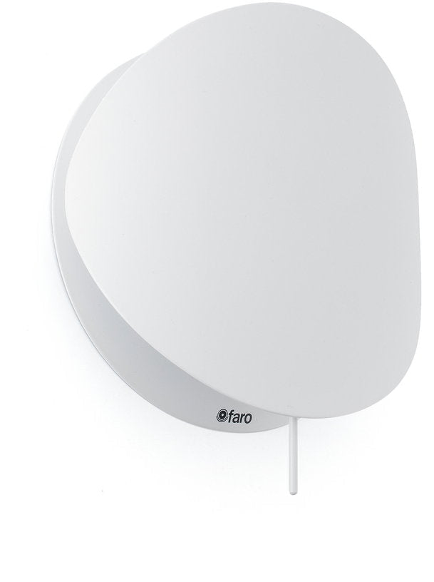 Applique en métal blanc 19cm Ovo - Faro Barcelona - The Cool Republic
