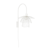 Applique en métal blanche XS Papillon - Forestier - The Cool Republic