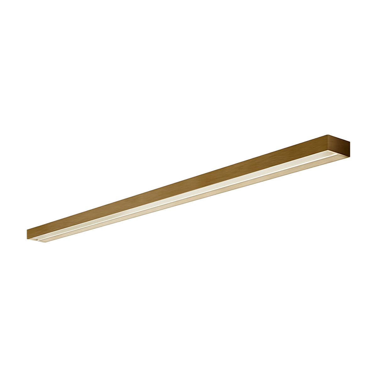 Bronze metal wall lamp 100 cm Zero - Panzeri - The Cool Republic