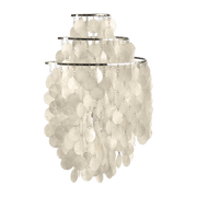 Chrome plated metal wall lamp Fun 1 WM - Verpan - The Cool Republic