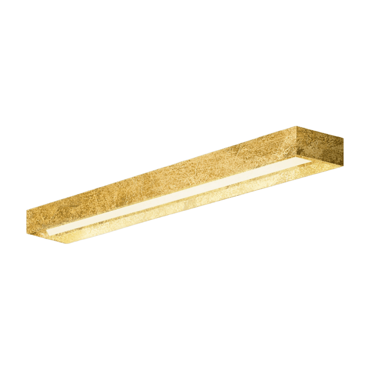 Wall lamp in golden metal 50 cm Zero - Panzeri - The Cool Republic