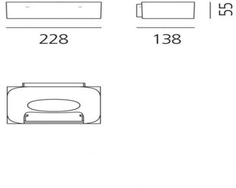 Applique led 2700k Melete - Artemide - The Cool Republic