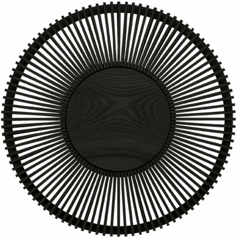 Applique murale 49 cm en chêne noir Clava Up - UMAGE - The Cool Republic