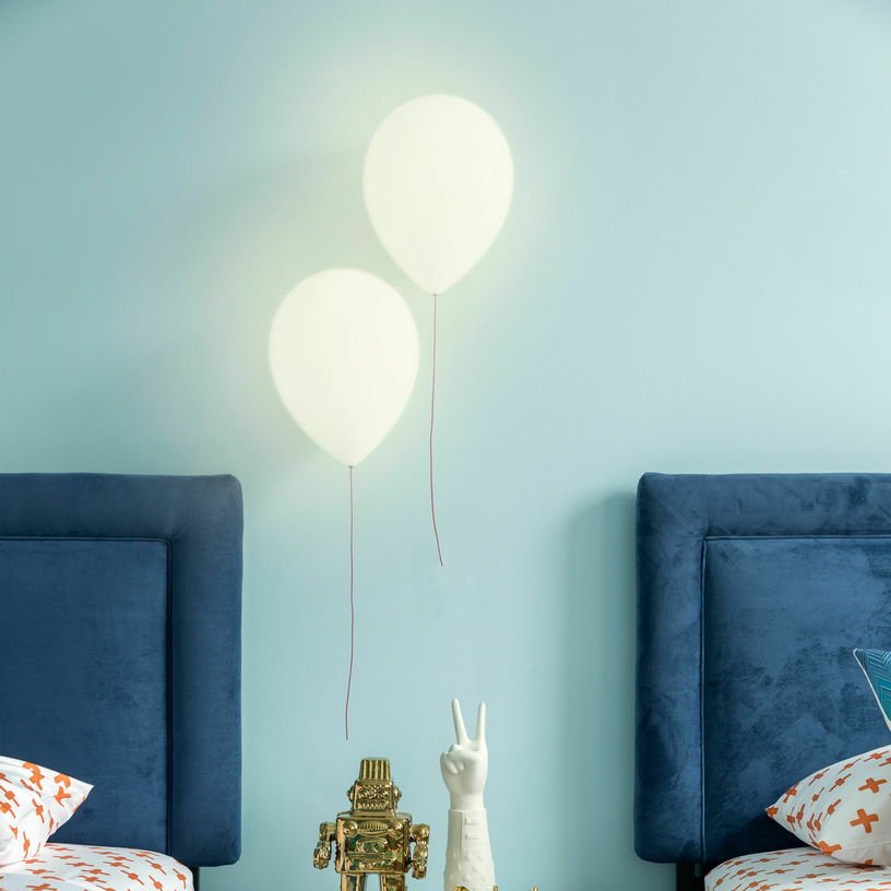 Applique murale ballon blanc Balloon - Estiluz - The Cool Republic