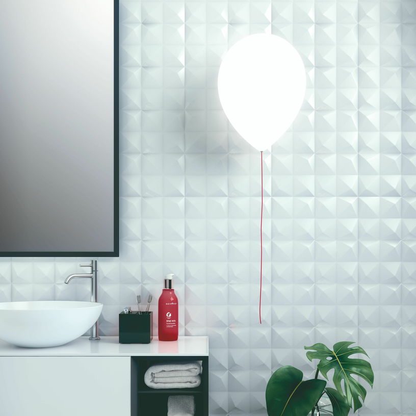 Applique murale ballon blanc Balloon - Estiluz - The Cool Republic