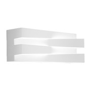 White wall lamp 30 cm Cross - Panzeri - The Cool Republic