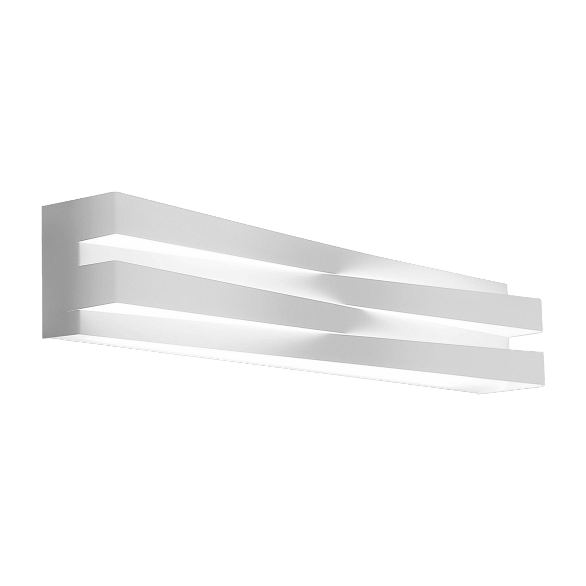 Applique murale blanche 60 cm Cross - Panzeri - The Cool Republic