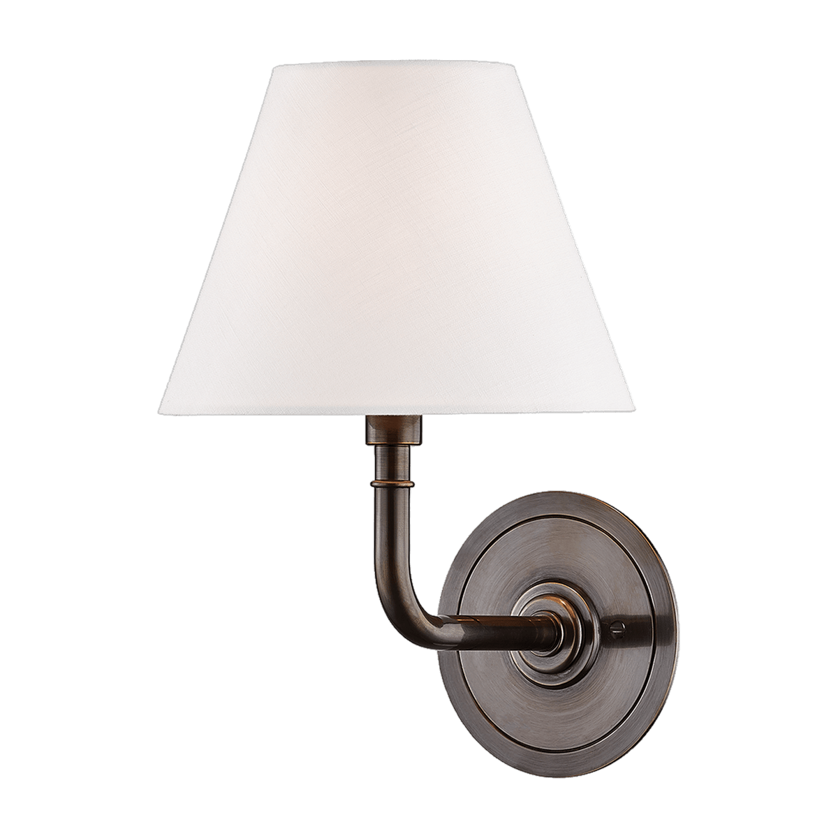 Applique murale en acier bronze patiné 20x29cm Signature No.1 - Hudson Valley Lighting - The Cool Republic