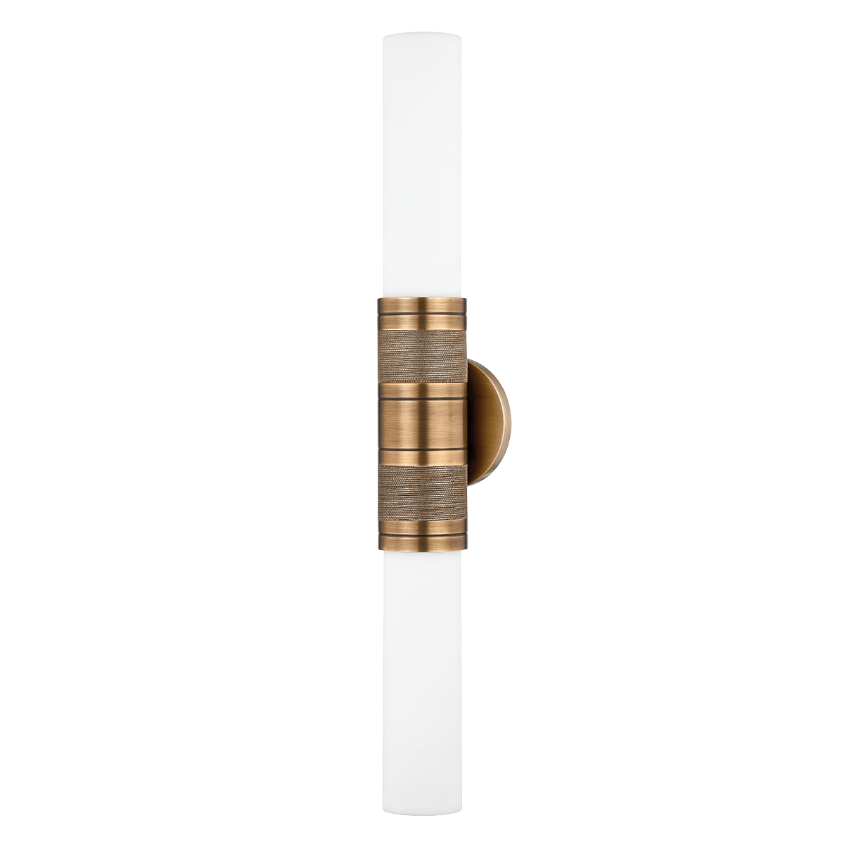 Applique murale en acier laiton patiné 12x66cm Liam - Troy Lighting - The Cool Republic