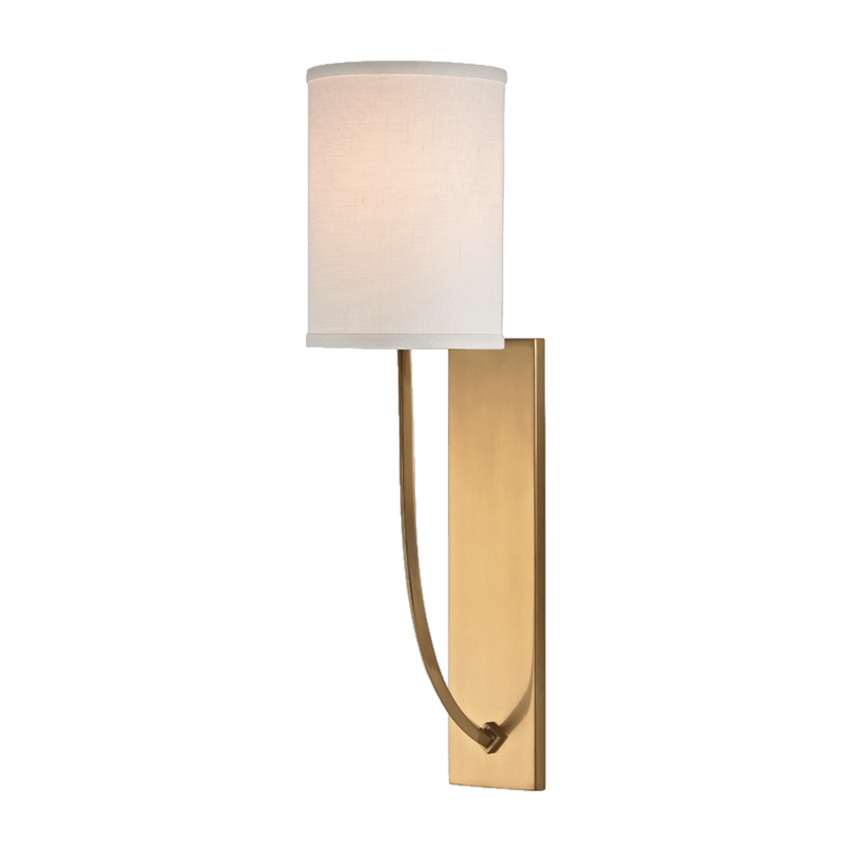 Applique murale en acier laiton vieilli 11x43cm Colton - Hudson Valley Lighting - The Cool Republic