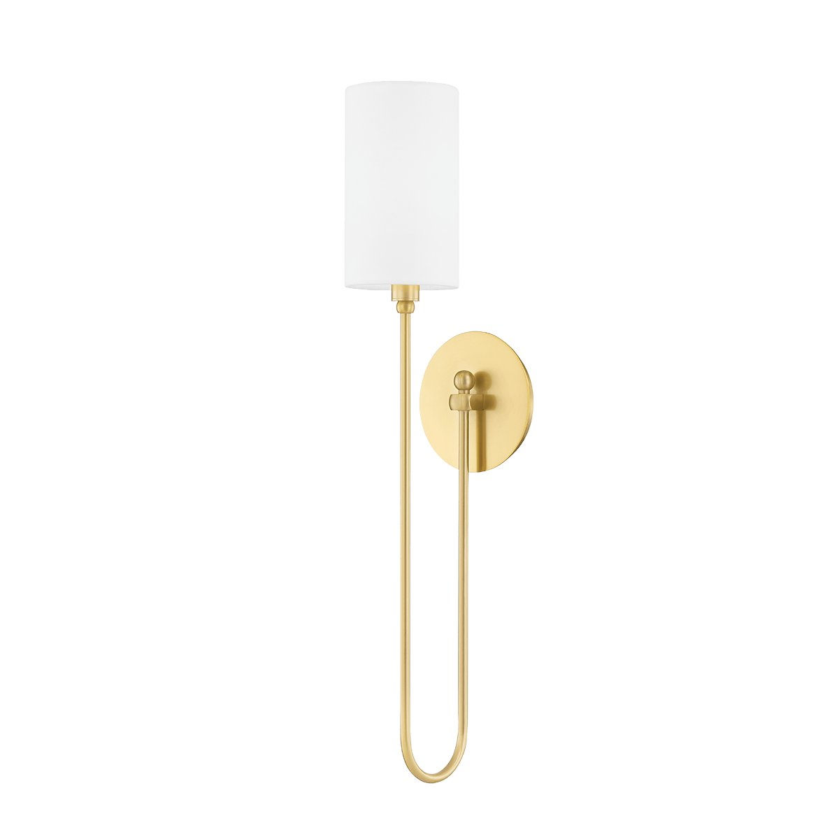 Applique murale en acier laiton vieilli 13x61cm Harlem - Hudson Valley Lighting - The Cool Republic