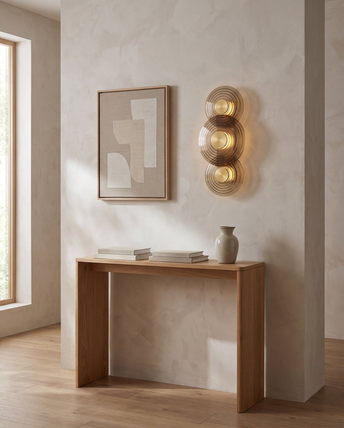 Applique murale en acier laiton vieilli 30x65cm Griston - Hudson Valley Lighting - The Cool Republic