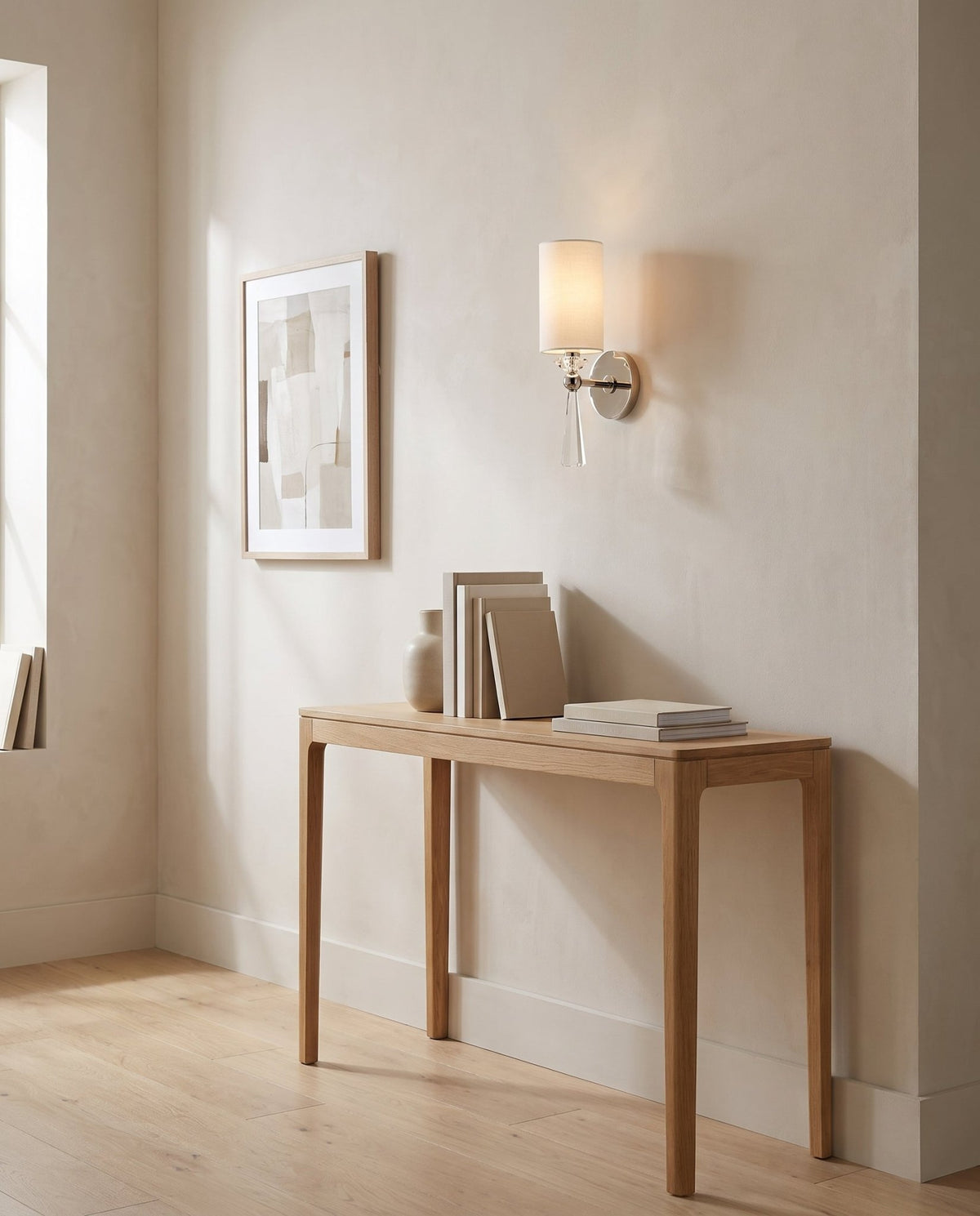Applique murale en acier nickel poli 12x37cm Birch - Hudson Valley Lighting - The Cool Republic