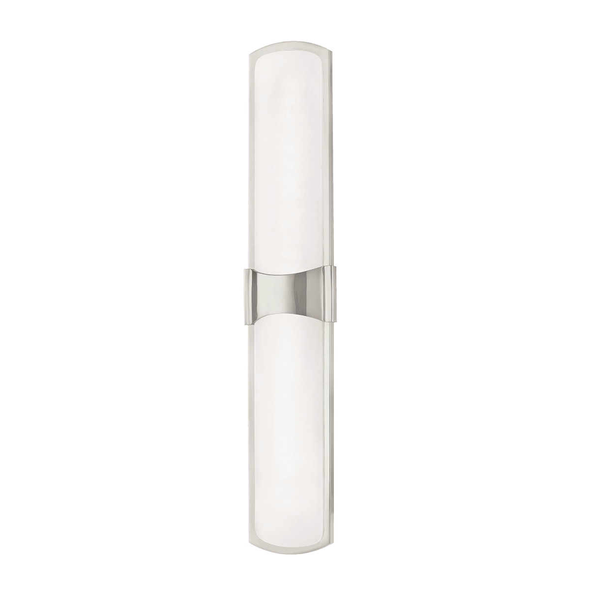 Applique murale en acier nickel poli 12x66cm Valencia - Hudson Valley Lighting - The Cool Republic