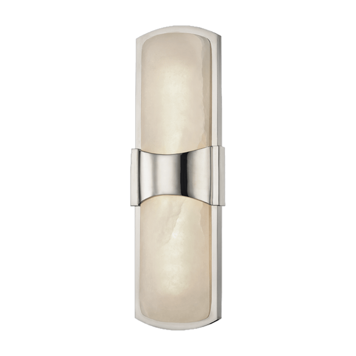Applique murale en acier nickel poli 13x38cm Valencia - Hudson Valley Lighting - The Cool Republic