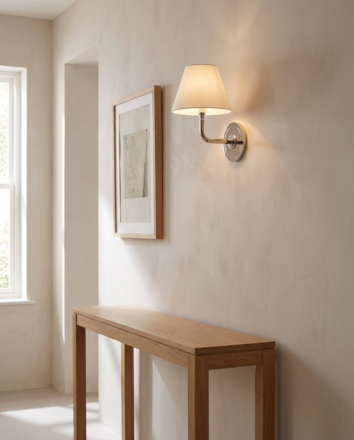 Applique murale en acier nickel poli 20x29cm Signature No.1 - Hudson Valley Lighting - The Cool Republic