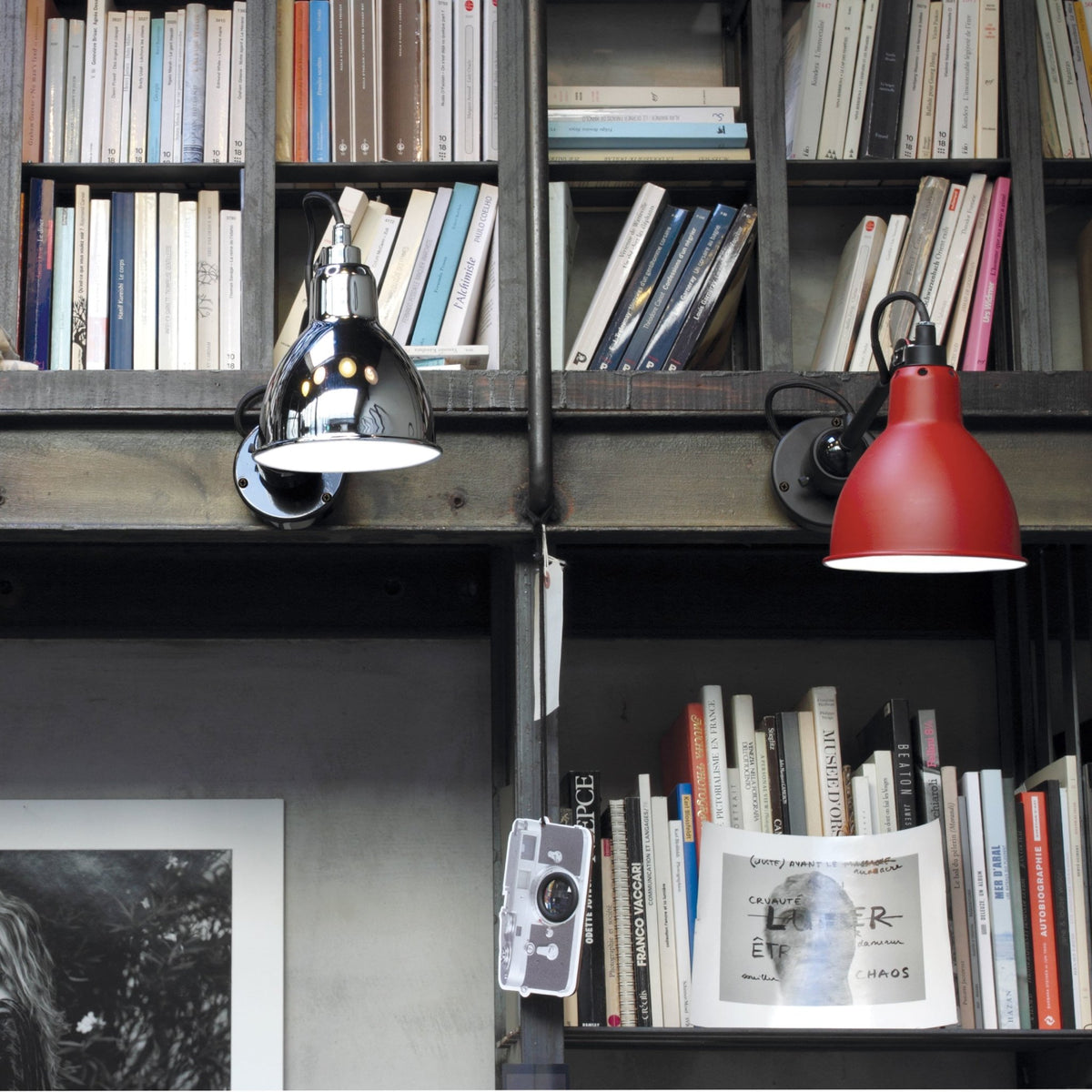 Applique murale en acier noir 304 Gras - DCW Editions - The Cool Republic