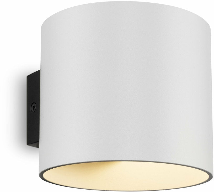 Applique murale en aluminium blanc Rond - Maytoni - The Cool Republic