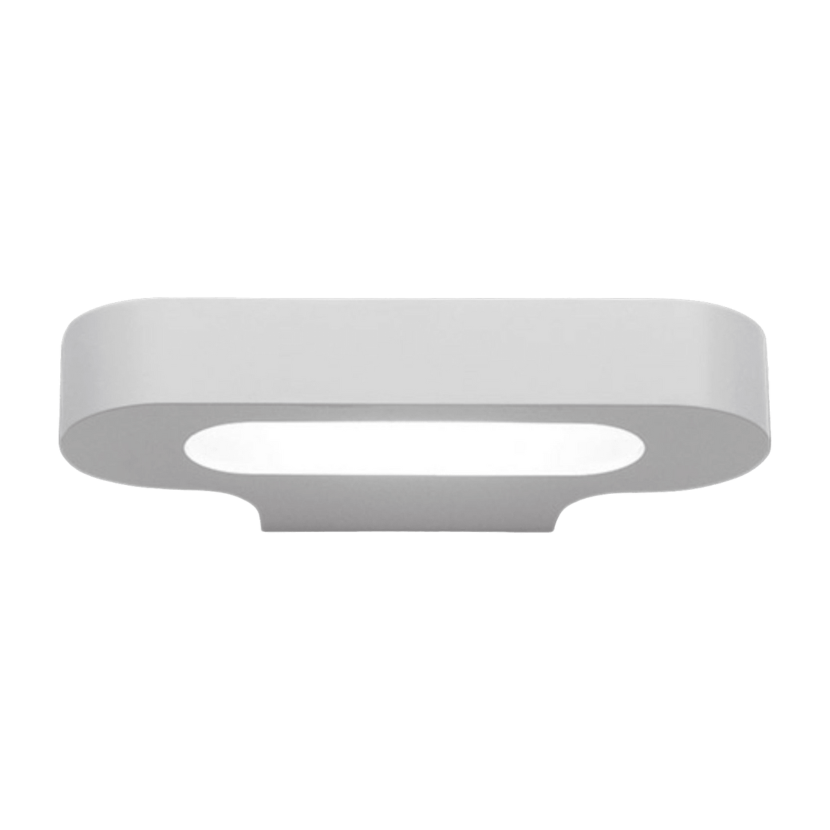 White aluminum wall lamp Talo - Artemide - The Cool Republic