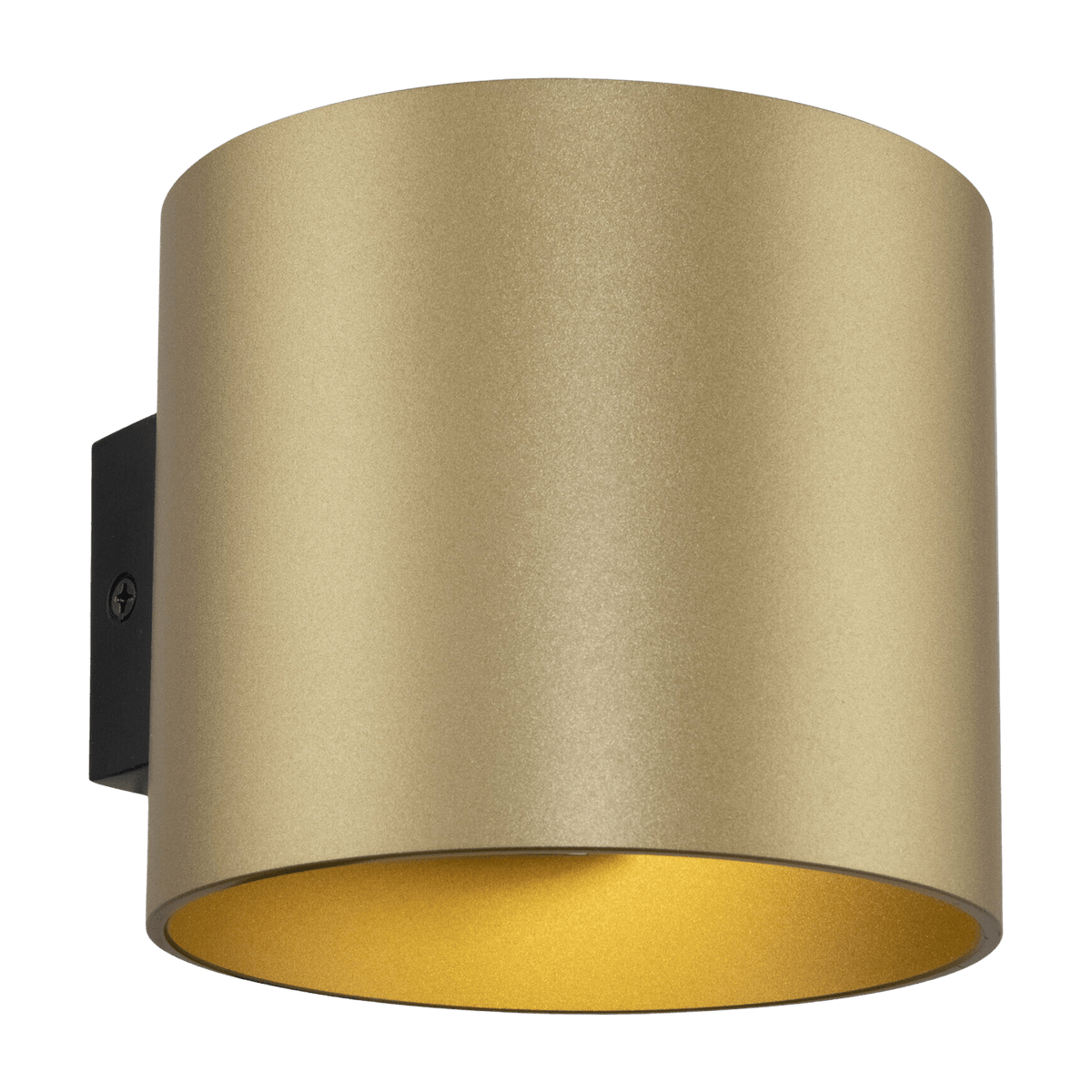 Applique murale en aluminium doré Rond - Maytoni - The Cool Republic