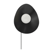 Applique murale en aluminium noir 22cm Fuji - NORR11 - The Cool Republic
