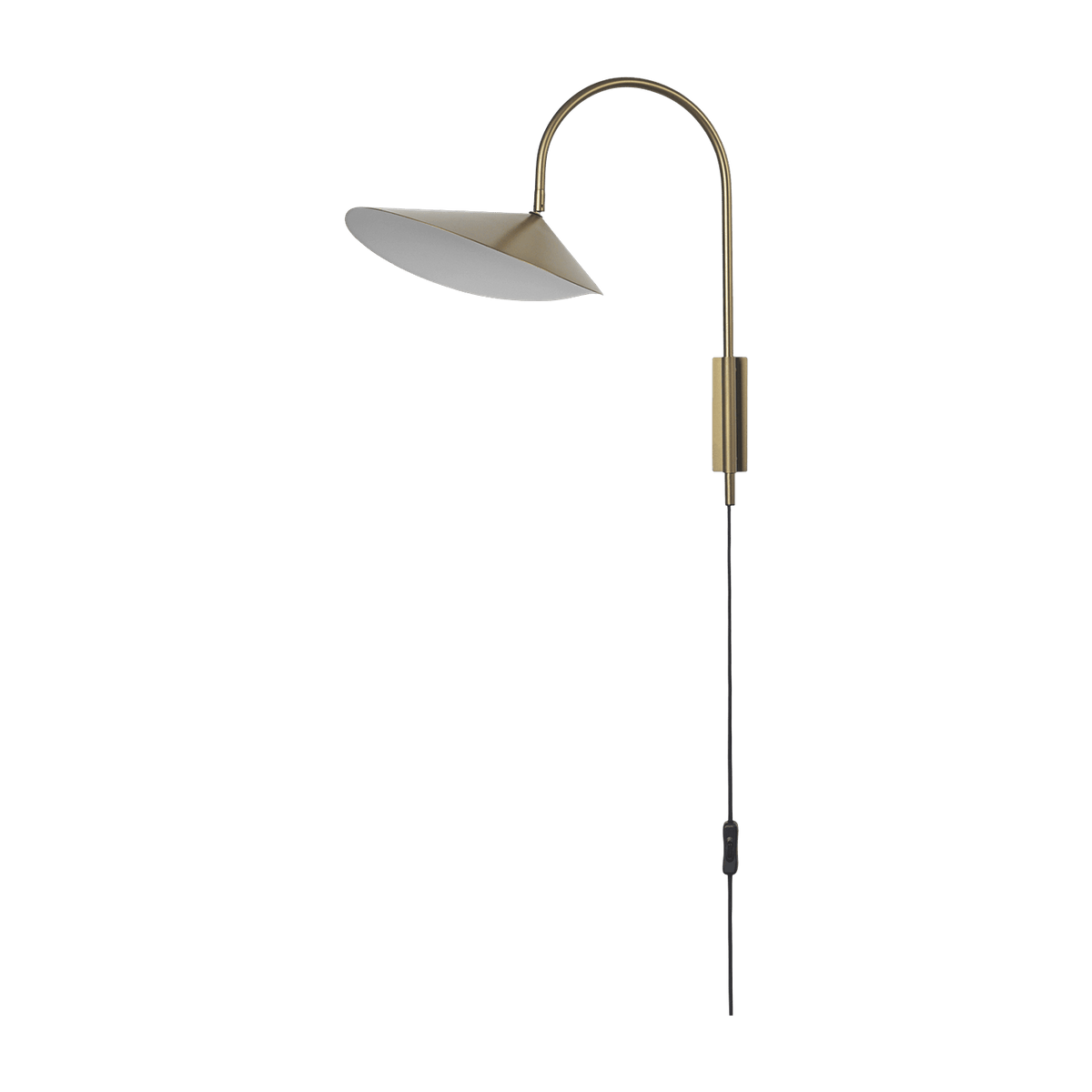 Applique murale en bronze 47x32cm Arum - Ferm Living - The Cool Republic